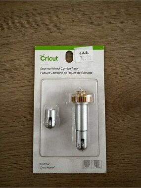 Cricut Scoring Wheel Combo Pack - Silver with Gold Accent
